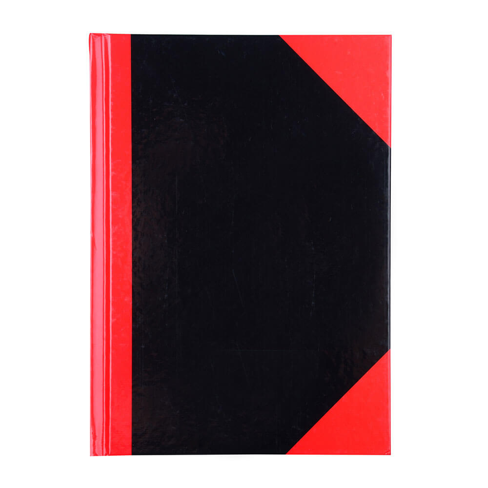 Cumberland Notebook A4 Black & Red