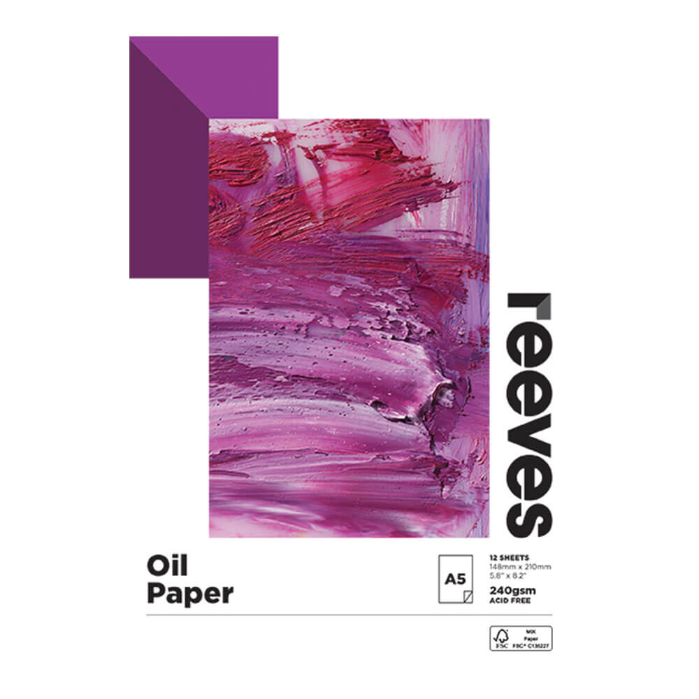 Reeves Oil Paper Pad 240gsm (A4)