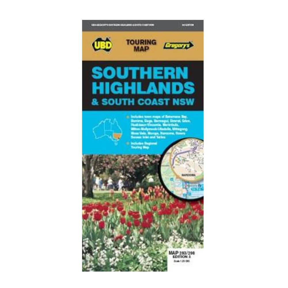 UBD Gregory's Southern Highlands/South Coast NSW 3rd Edition