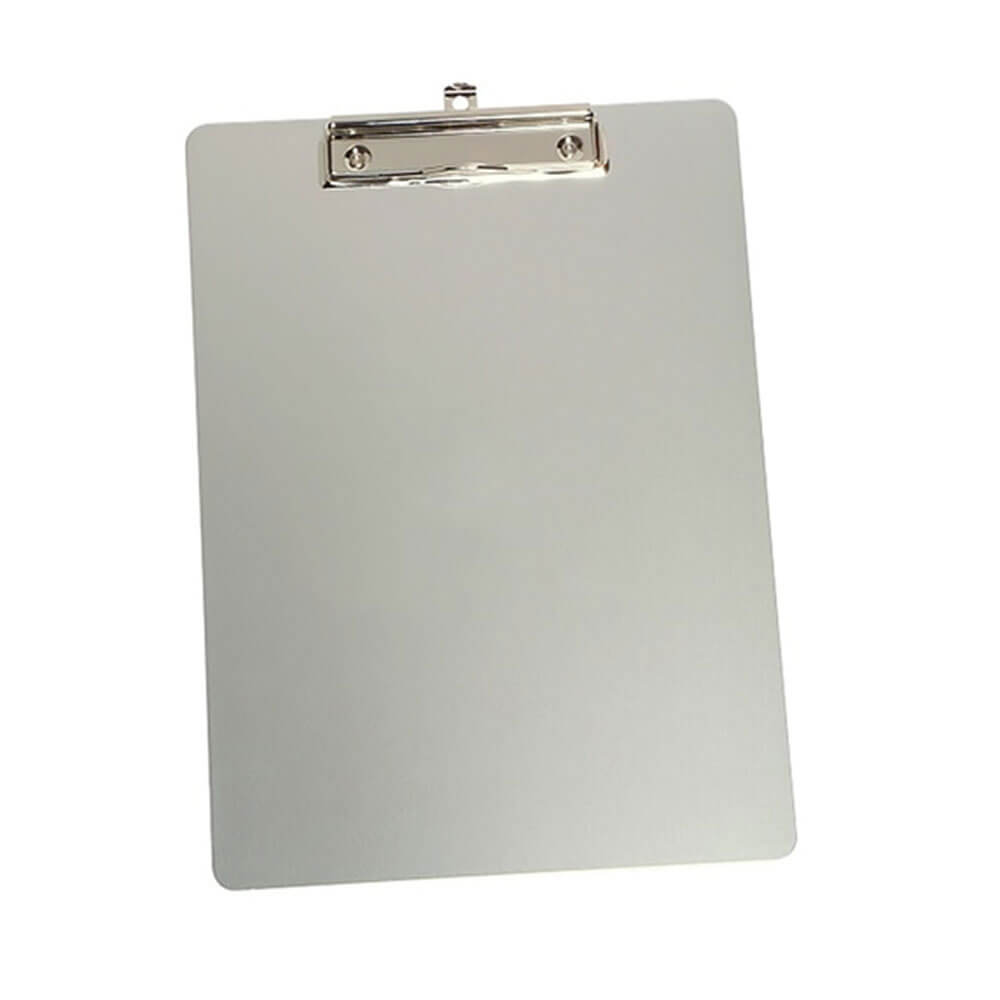 Marbig Aluminium Silver Clipboard (A4)