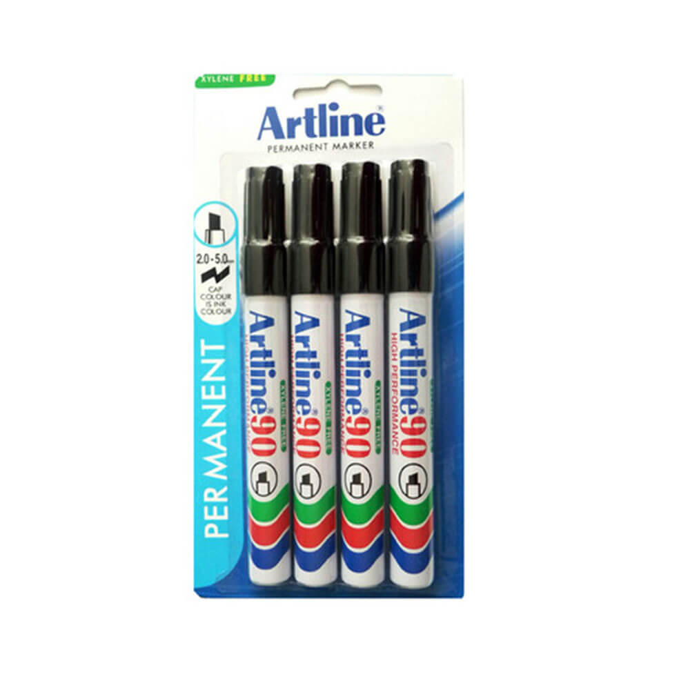 Artline Permanent Marker 5mm Chisel