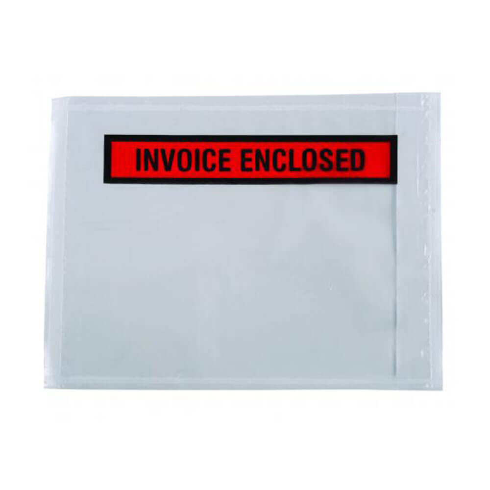 GNS Enclosed Labelope Invoice with 20mm Flap (1000pk)