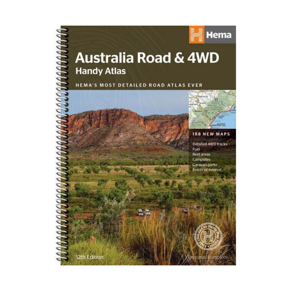Hema Australian Road & 4WD Handy Atlas