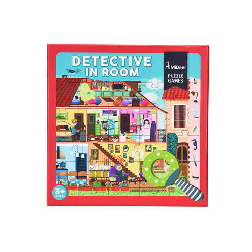 EC Mideer Detective in Room Puzzle 70x52cm (42pcs)