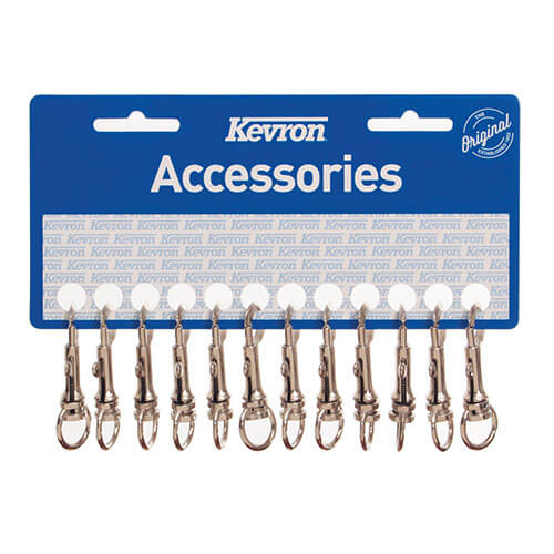 Kevron j-clips metall (12pk)