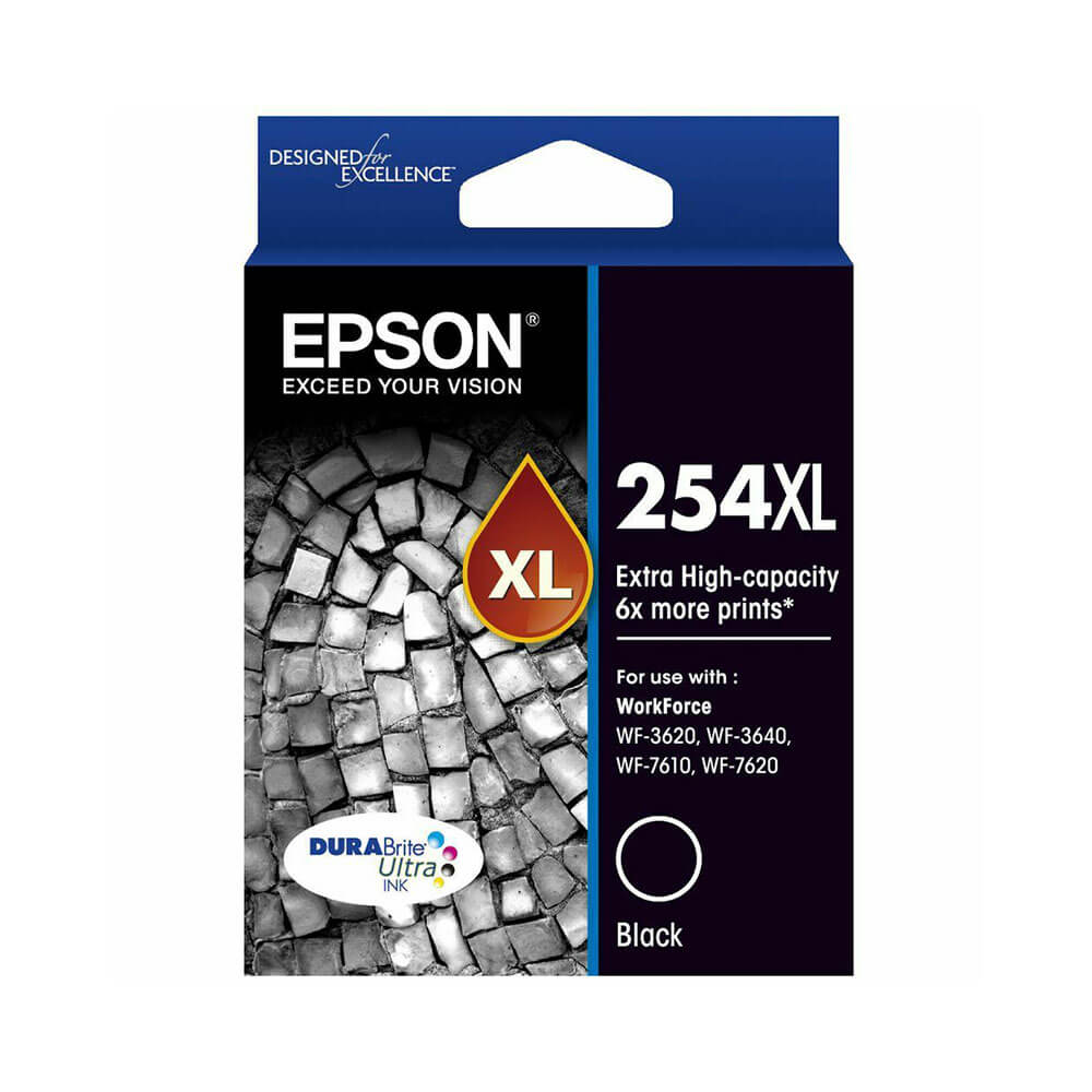 Epson Extra High-capacity Inkjet Cartridge 254XL (Black)