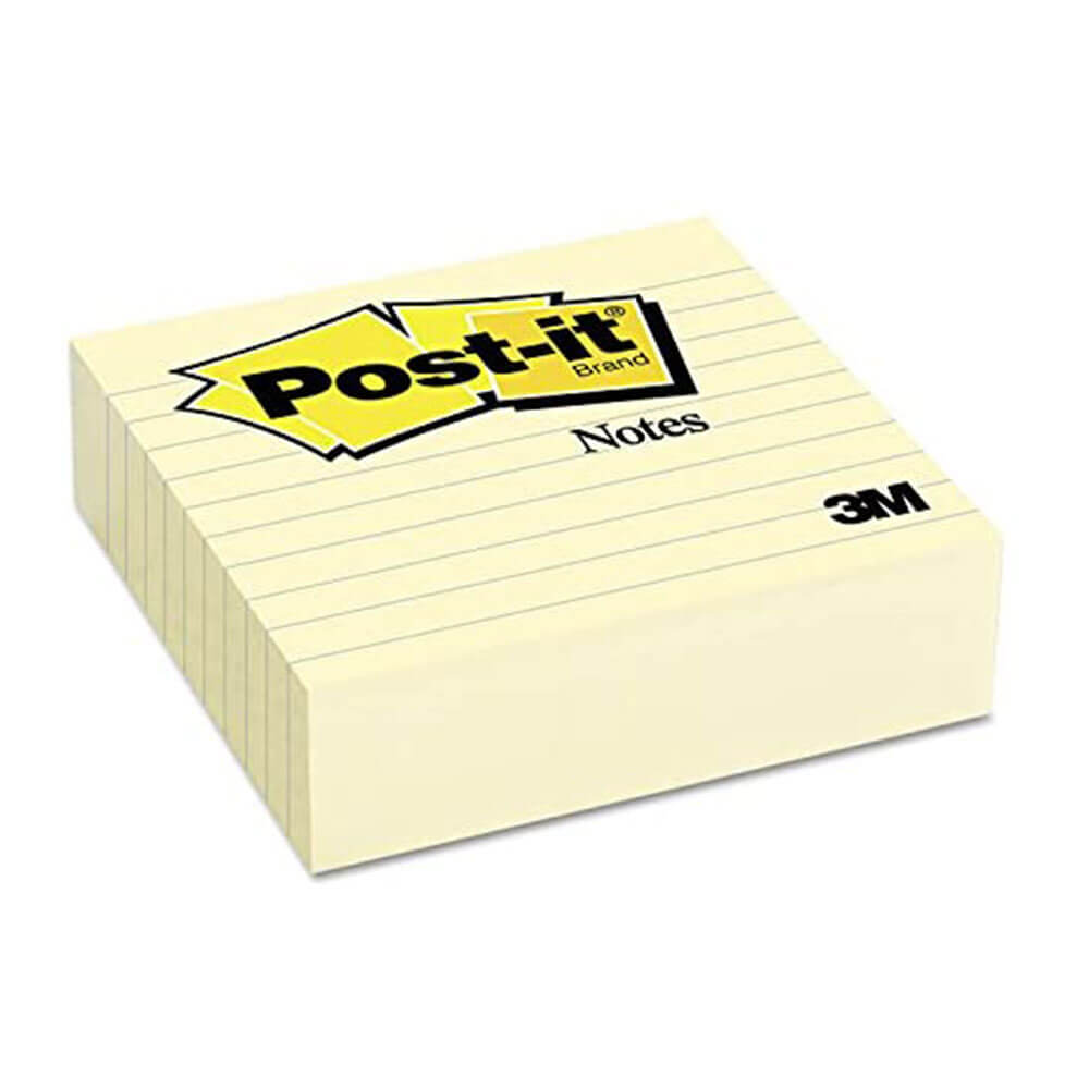 Post-it Notes Lined 4x4" (Yellow)