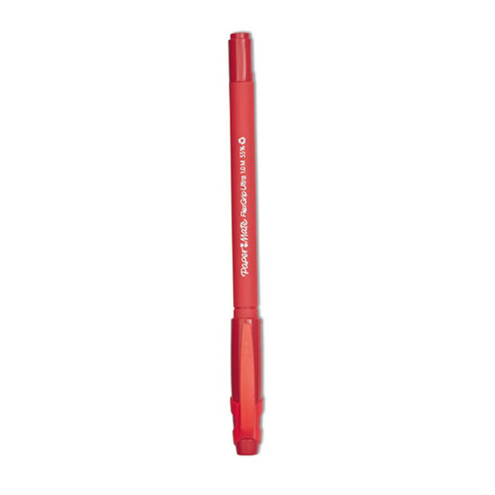 Papermate Flex Grip Ultra Stick Pen 1.0mm 12pk