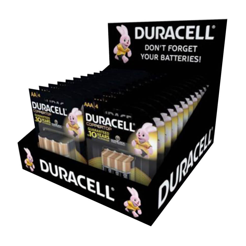Duracell Alkalibatterien AA und AAA (24 Stück)