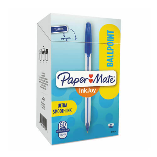 Papermate Inkjoy Medium Point Pen 1.0mm 60pk