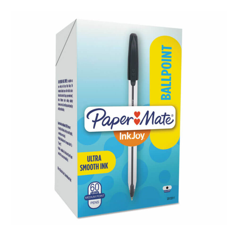 Papermate Inkjoy Medium Point Pen 1.0mm 60pk
