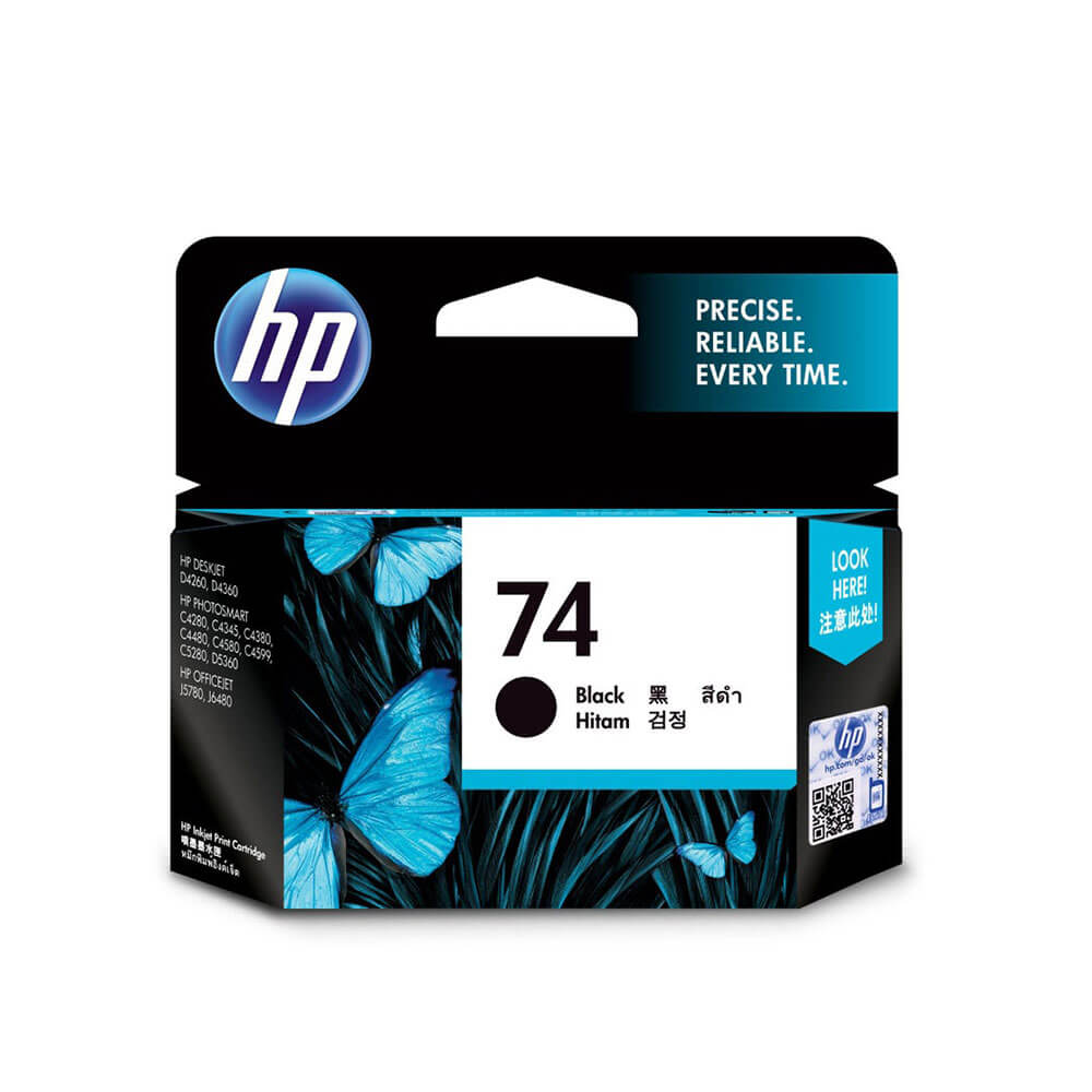 HP Inkjet Cartridge 74 (Black)