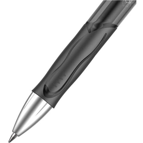 Bic Gelocity Gel Pen 0.7mm Medium Point Black (12pk)