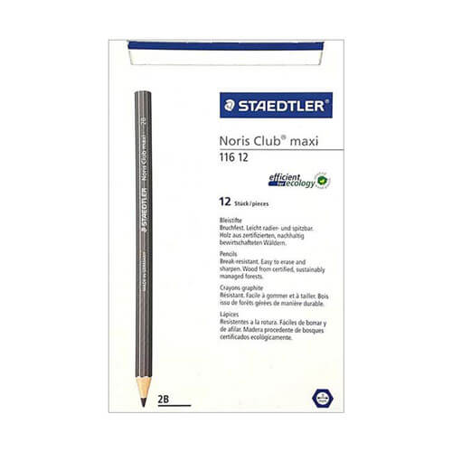 Staedtler Maxi Graphite Lead Pencil 12pk 116