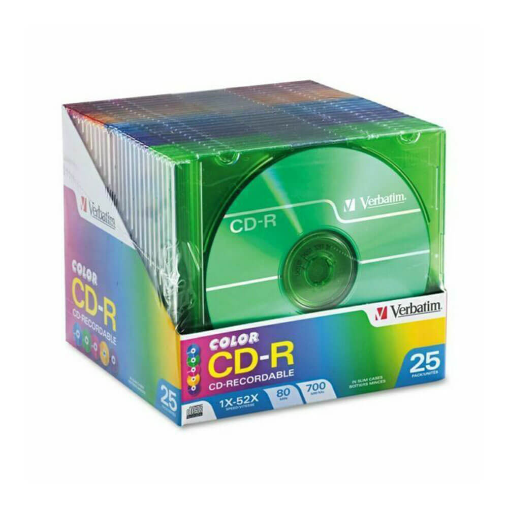  Verbatim CD-R 80 Min. 52x 700 MB