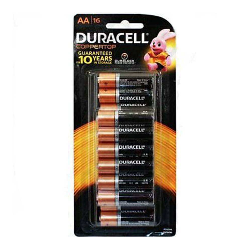 Duracell Copper Top Battery AA (16pk)