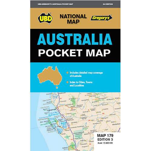 UBD Gregory's Australia Map