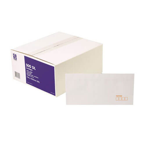 Stat Peel and Seal Envelope DL (500pk)