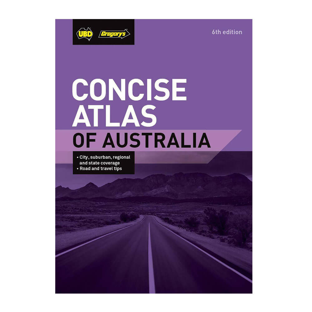 UBD Gregory's Concise Atlas of Australia (6th Edition)