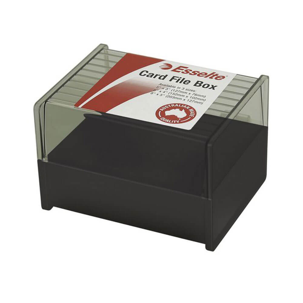  Esselte SWS System Kartenbox (Schwarz)