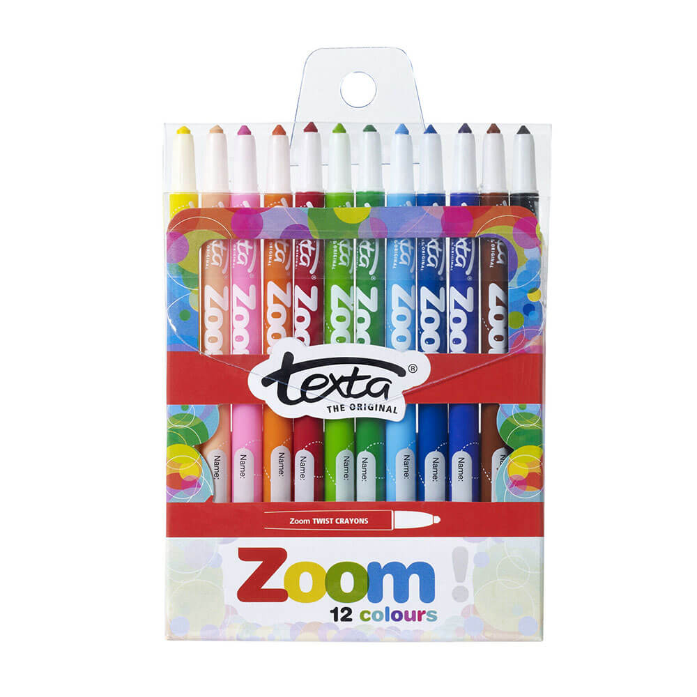 Texta Zoom Twist Crayons variou (12pk)