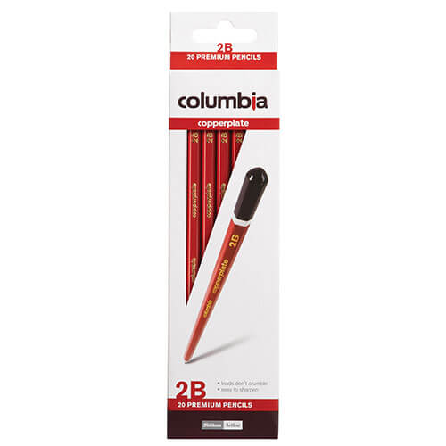 Columbia Copperplate Lead Pencil 20pk