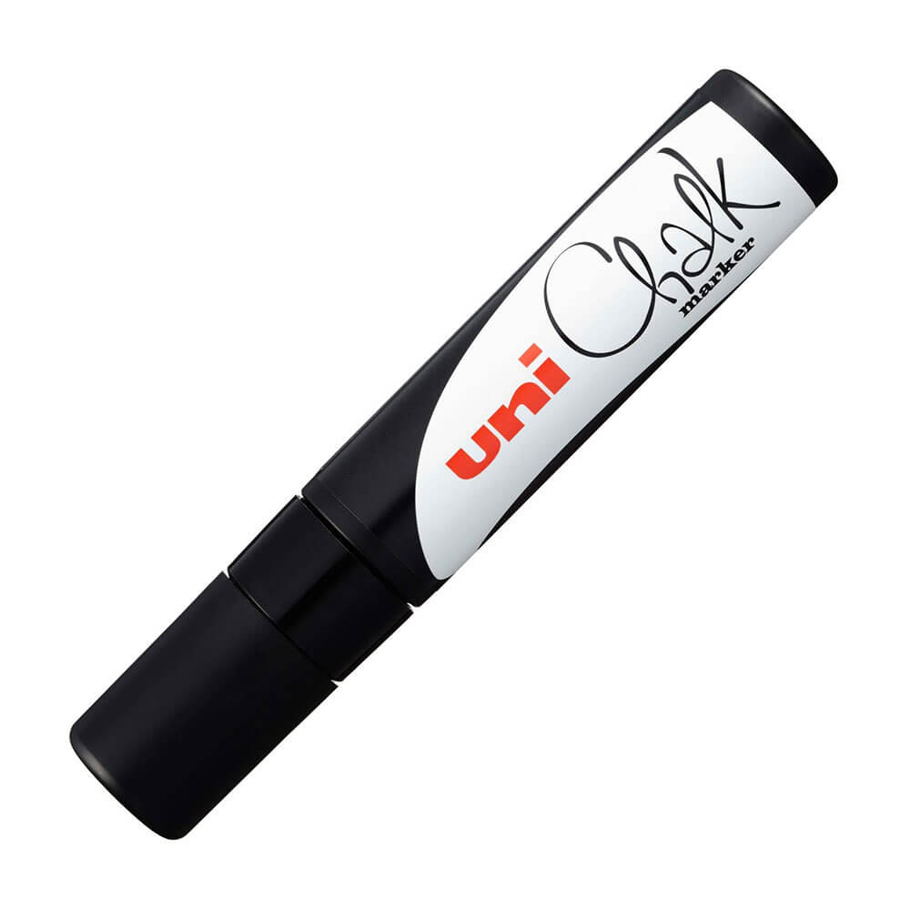 Uni Chalk Marker 15mm Broad Chisel Tip