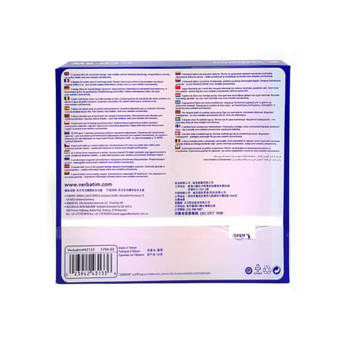 Verbatim CD-RW 80 min 4x slanke hoes (5 stuks)