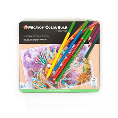 Micador Colourush Coloured Pencil Assorted