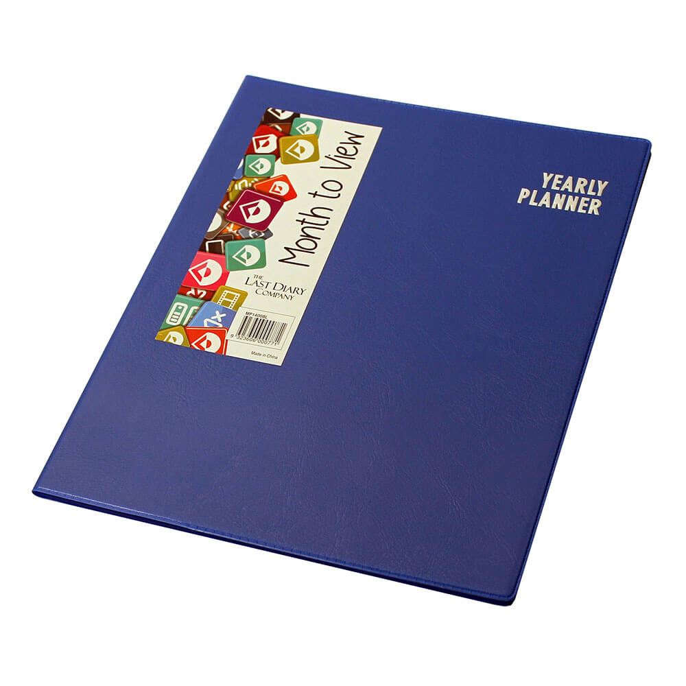 Last Diary Company Monthly Planner Blue (260x210mm)