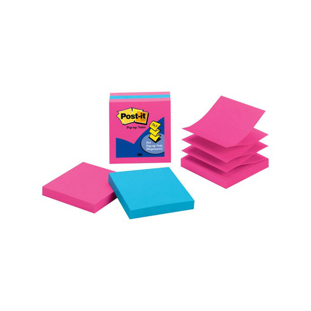 Post- it Pop-up Notes Collection Jaiper (paquet de 3)