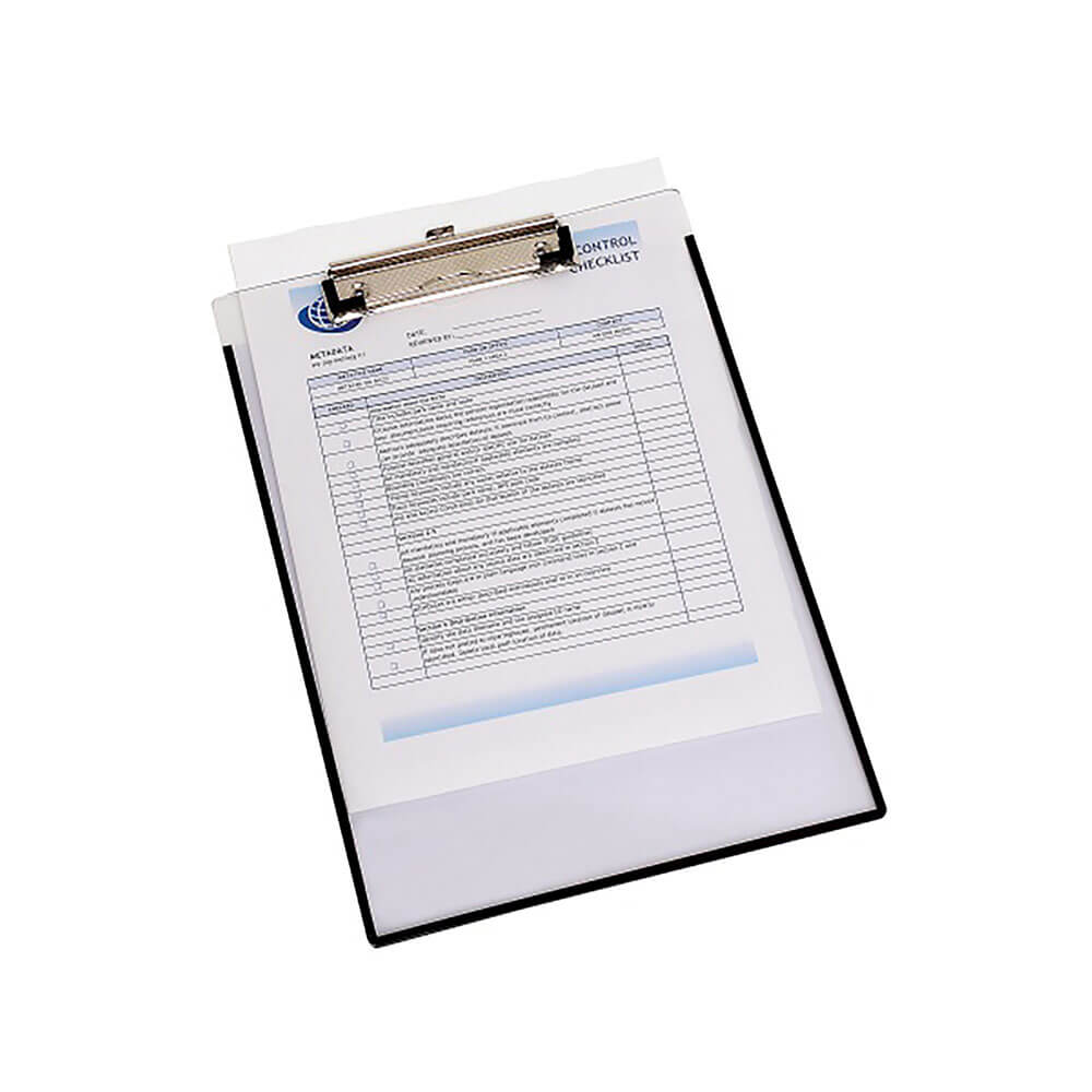 Marbig Clearview Clipboard with Insert Cover (A4)