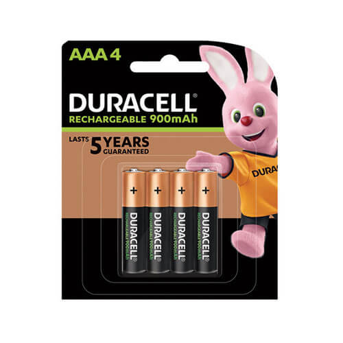 Duracell Nimh Rechargeable Battery 4pk