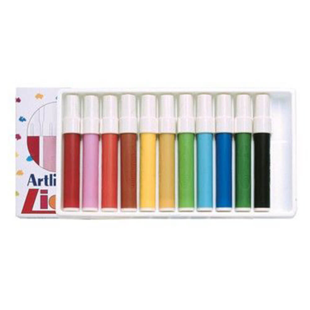 Artline Liquid Crayon Marker Assorted (12pk)