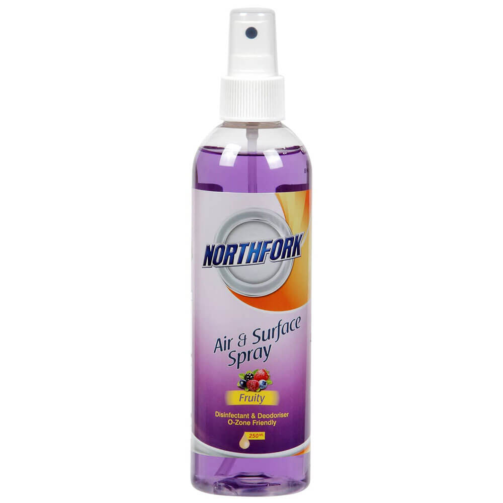 Northfork lucht- en oppervlaktespray fruitig desinfectiemiddel 250ml