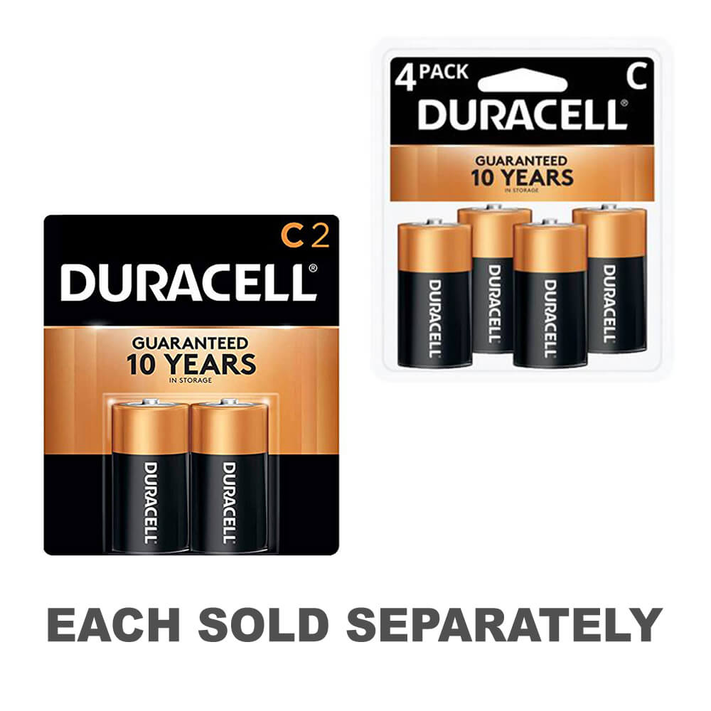 Duracell Alkaline Batteries (C)