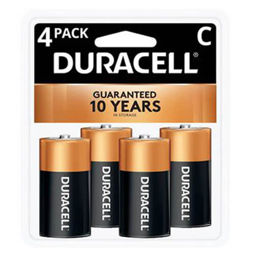 Duracell Alkaline Batteries (C)