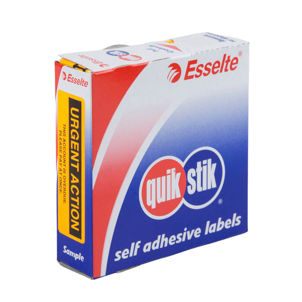 Esselte Quik Stik Labels 125pcs (19x63mm)