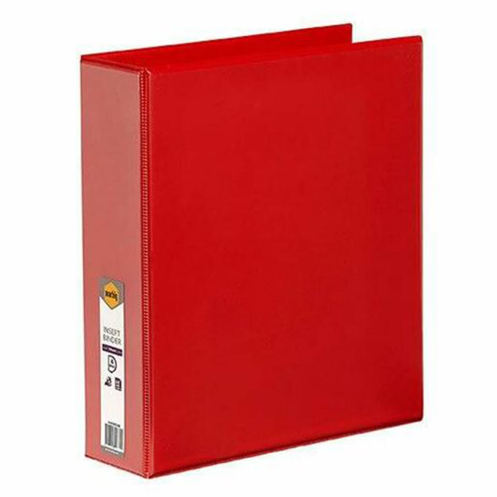 Marbig 4 D-ring Clearview Insert Binder 50mm (A4)