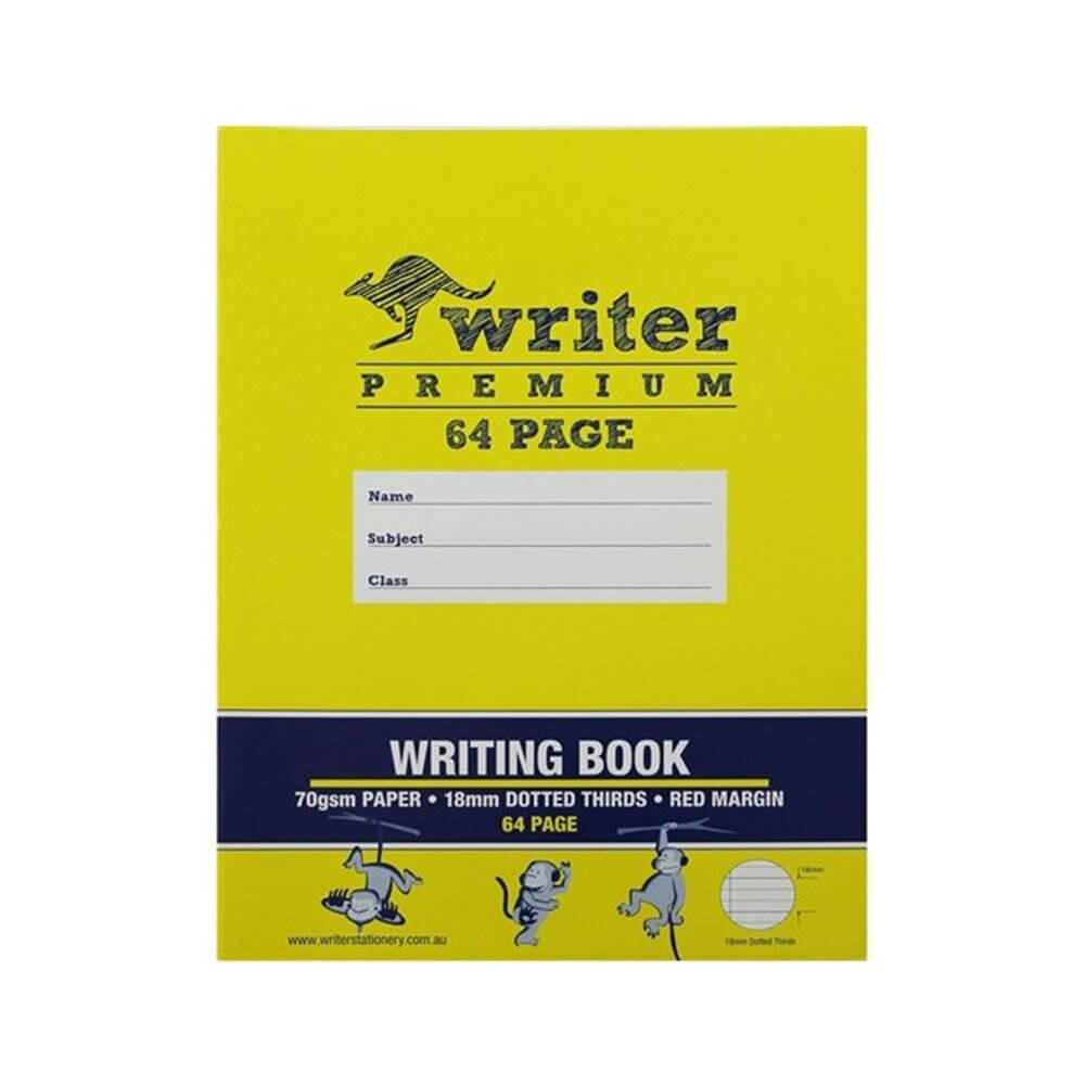 Writer Premium Writing Book 8mm Dotted (64 Pages)