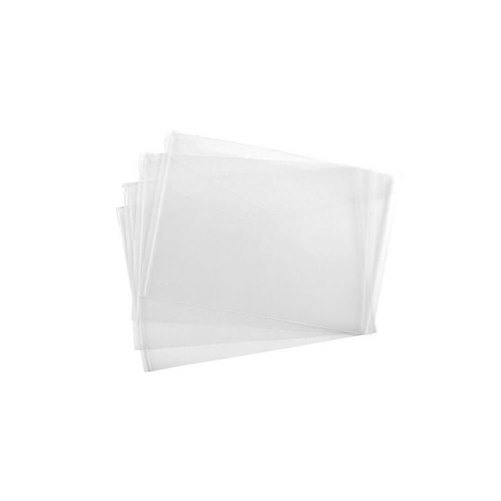 Marbig Compact Document Wallet 4pk A4 (Clear)