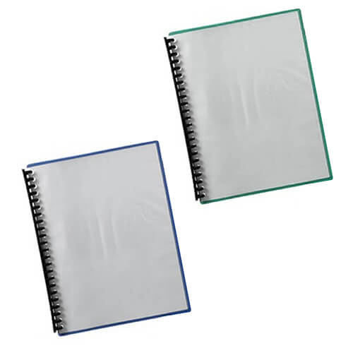 Marbig Clear Front Display Book 20 pocket (A4)