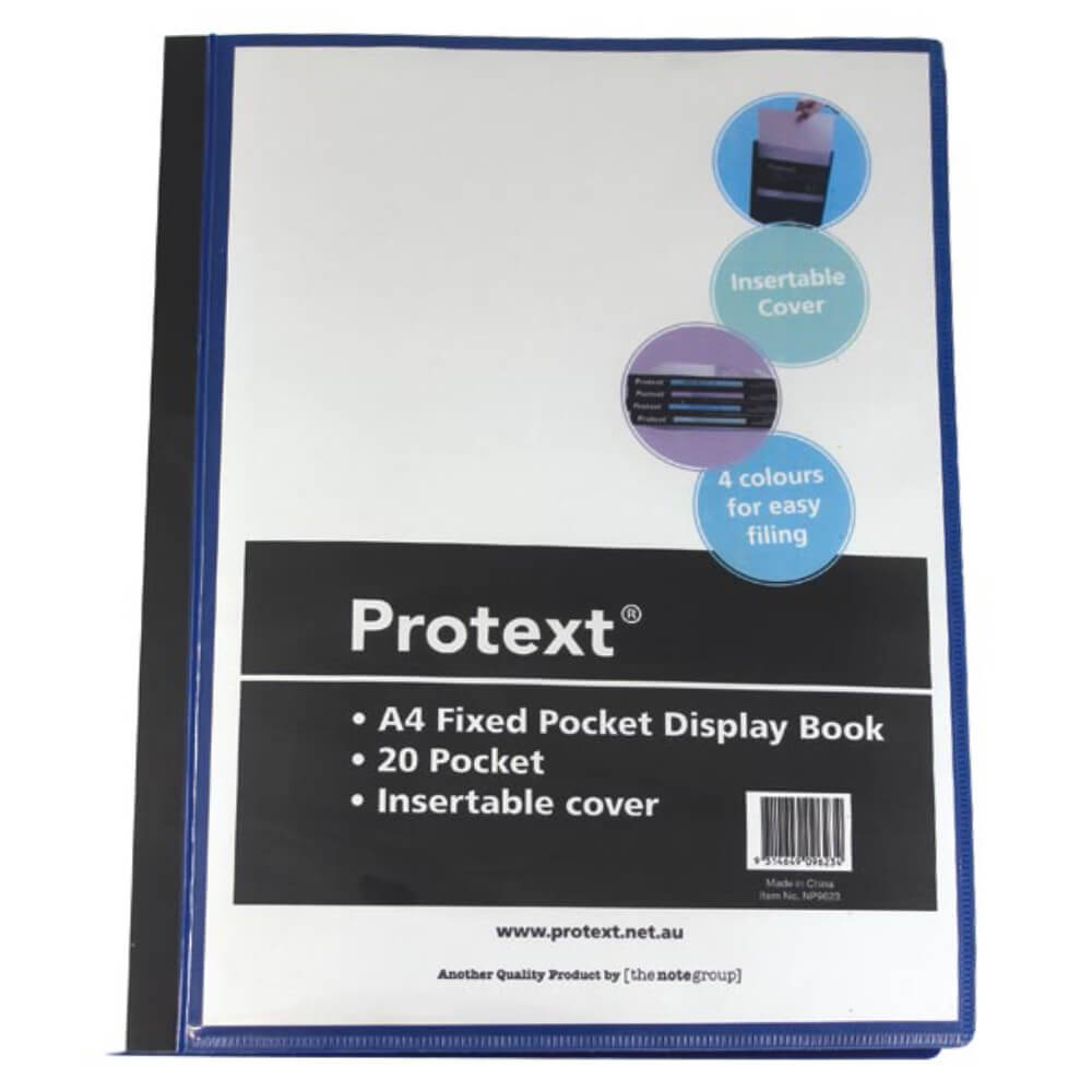 Protext Insert Cover Display Book A4 (preto)