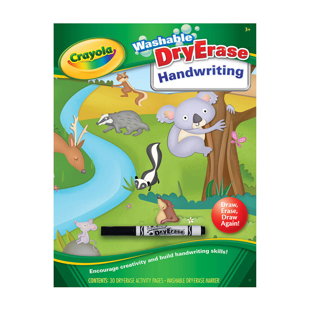 Crayola Washable Dry Erase Handwriting Activity Book