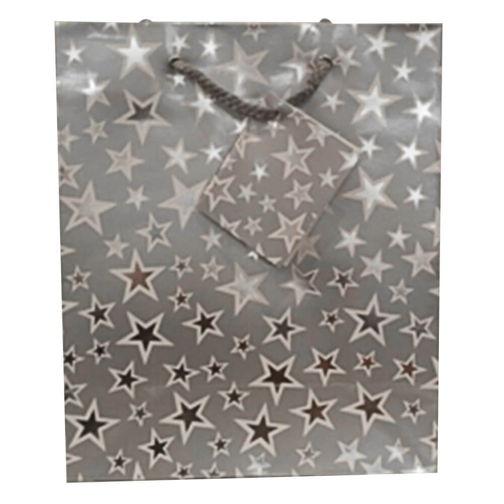 Ozcorp Stars Gift Bag (Silver)