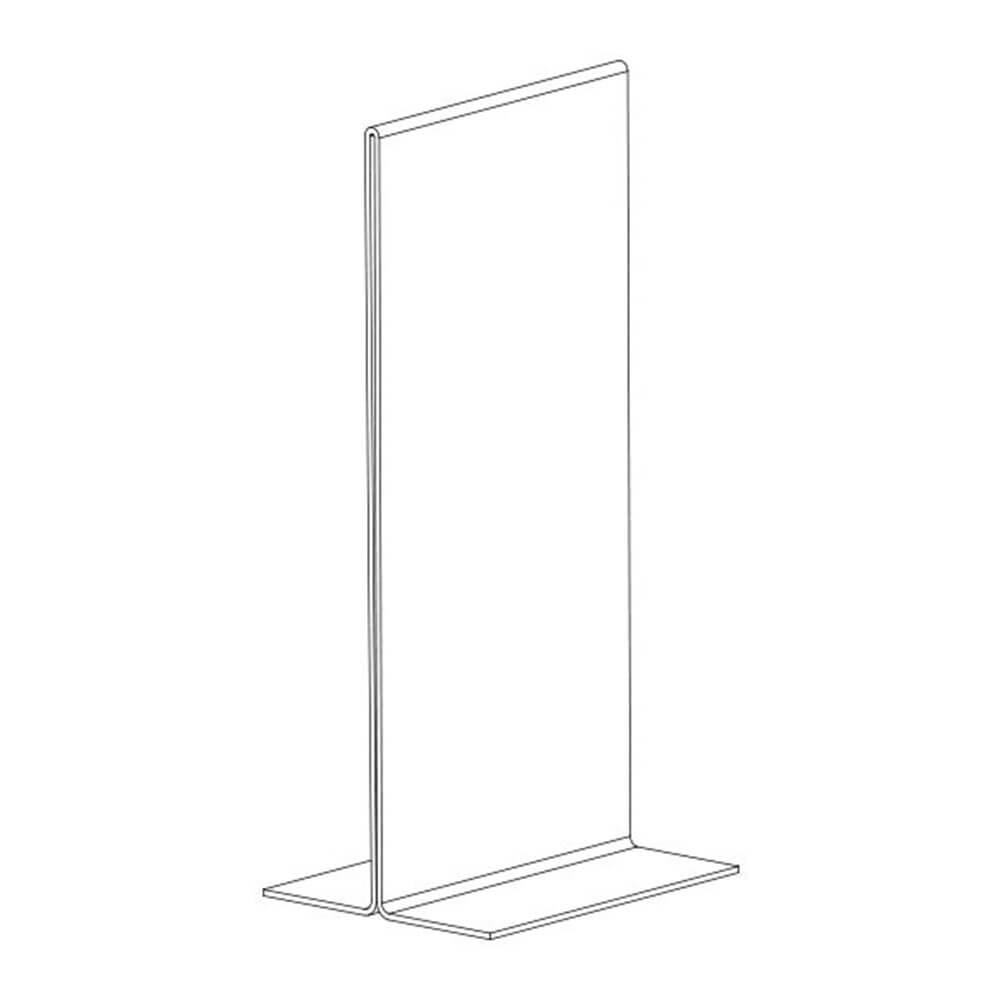 Deflecto Portrait Double Sided Stand Up Sign Holder