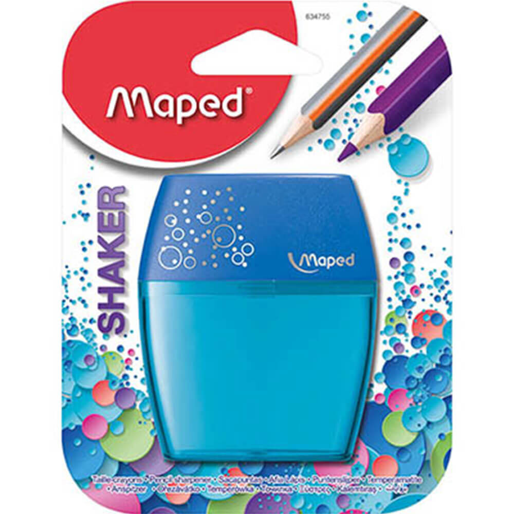 Maped 2 Holes Shaker Pencil Sharpener (Random Colour)