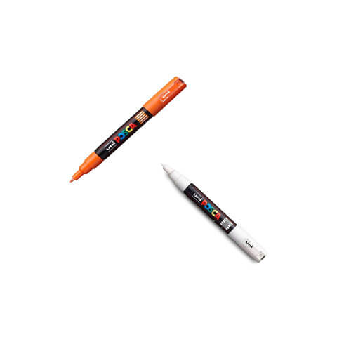 Uni Posca PC-1MR Extra Fine Bullet Tip Paint Marker