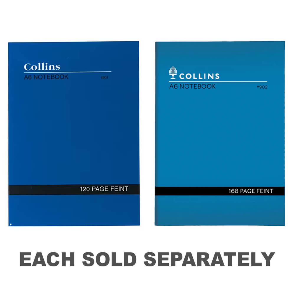Collins Feint Ruled Notebook (A6)