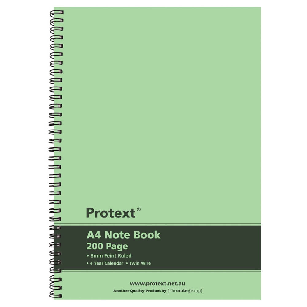 Protext Twin Wire Notizbuch 200 Seiten (A4)